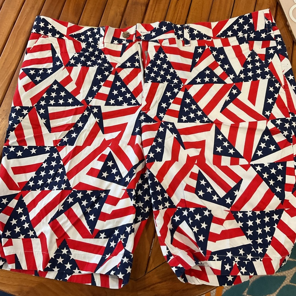 Loudmouth men’s American flag shorts size 44